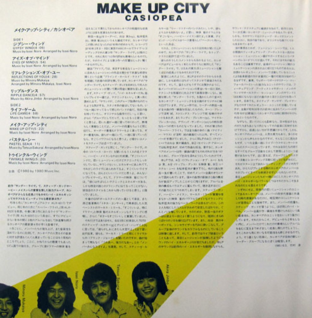 Casiopea - Make Up City (Japan Import) - Inner Ocean Records