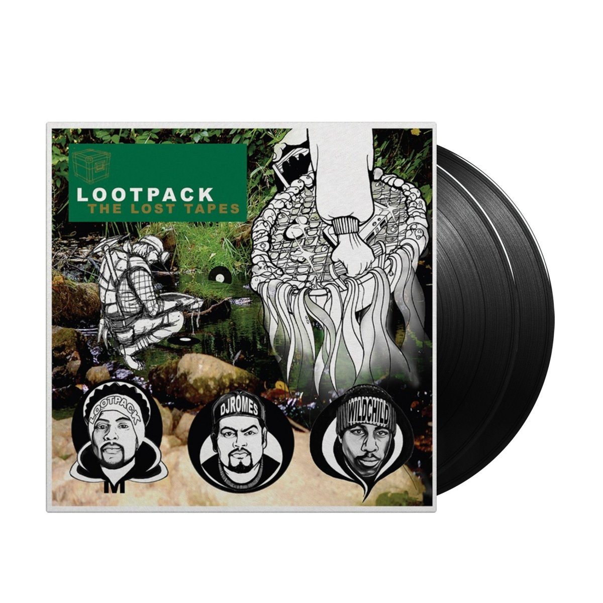 洋楽 Lootpack The Lost Tapes 2LP Lootpack - The Lost Tapes – Inner Ocean Records