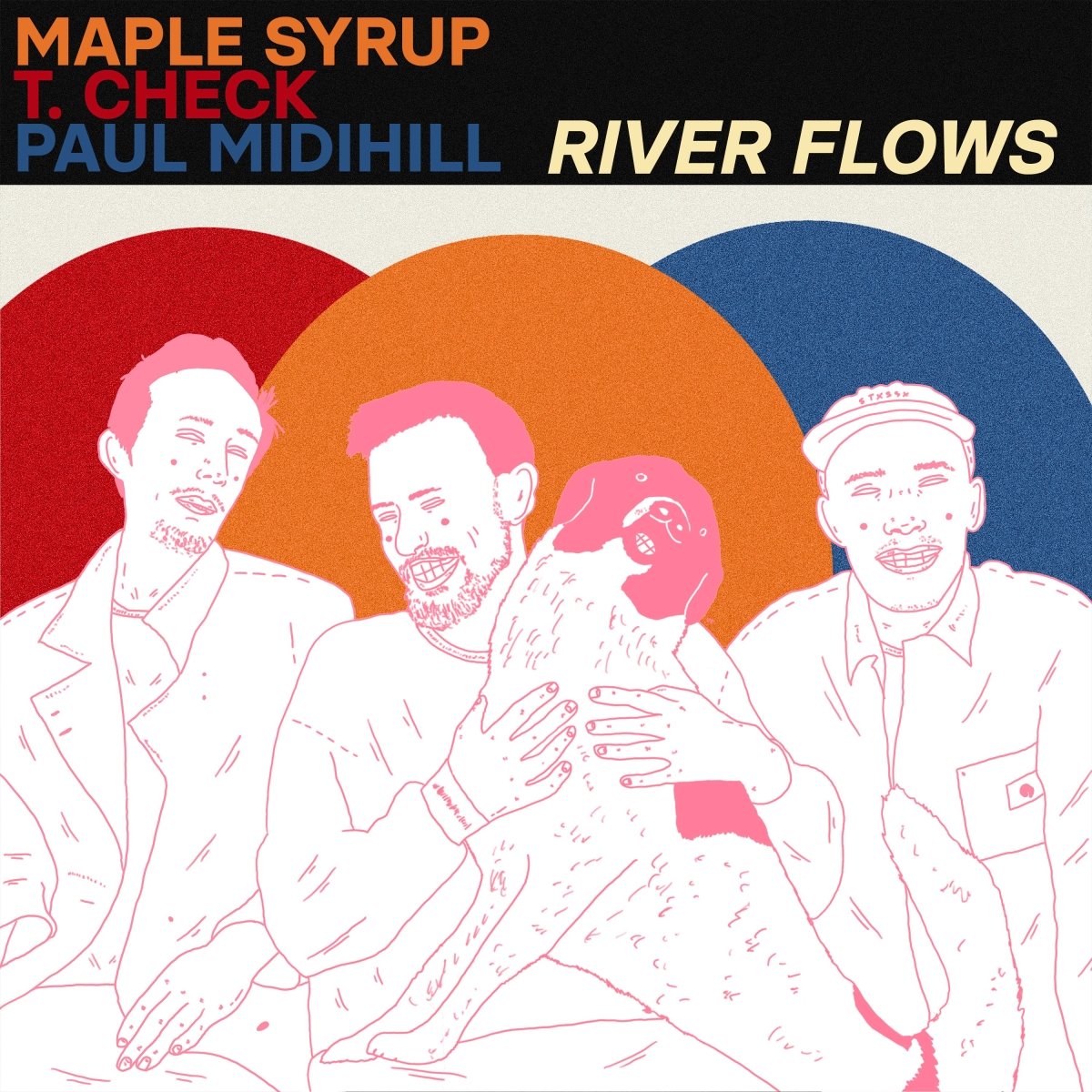 Maple Syrup, T.Check & Paul Midihill - River Flows - Inner Ocean Records