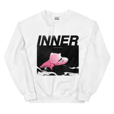 Aleksovana for Inner Ocean Crewneck (Black) - Inner Ocean Records