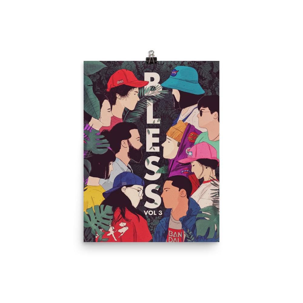 BLESS VOL 3 ART PRINT – Inner Ocean Records