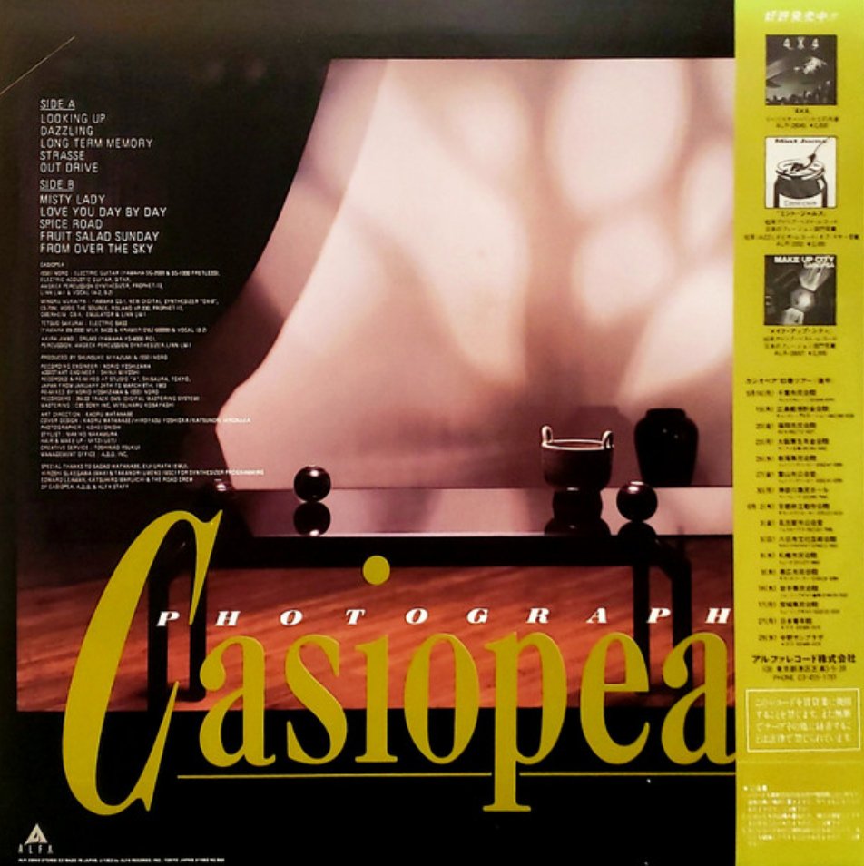 Casiopea - Photographs (Japan Import) - Inner Ocean Records