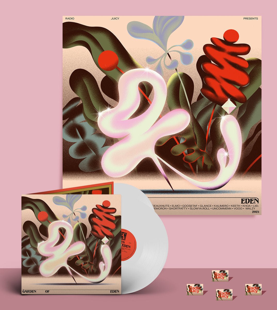 Garden of Eden - Double LP Compilation - Inner Ocean Records