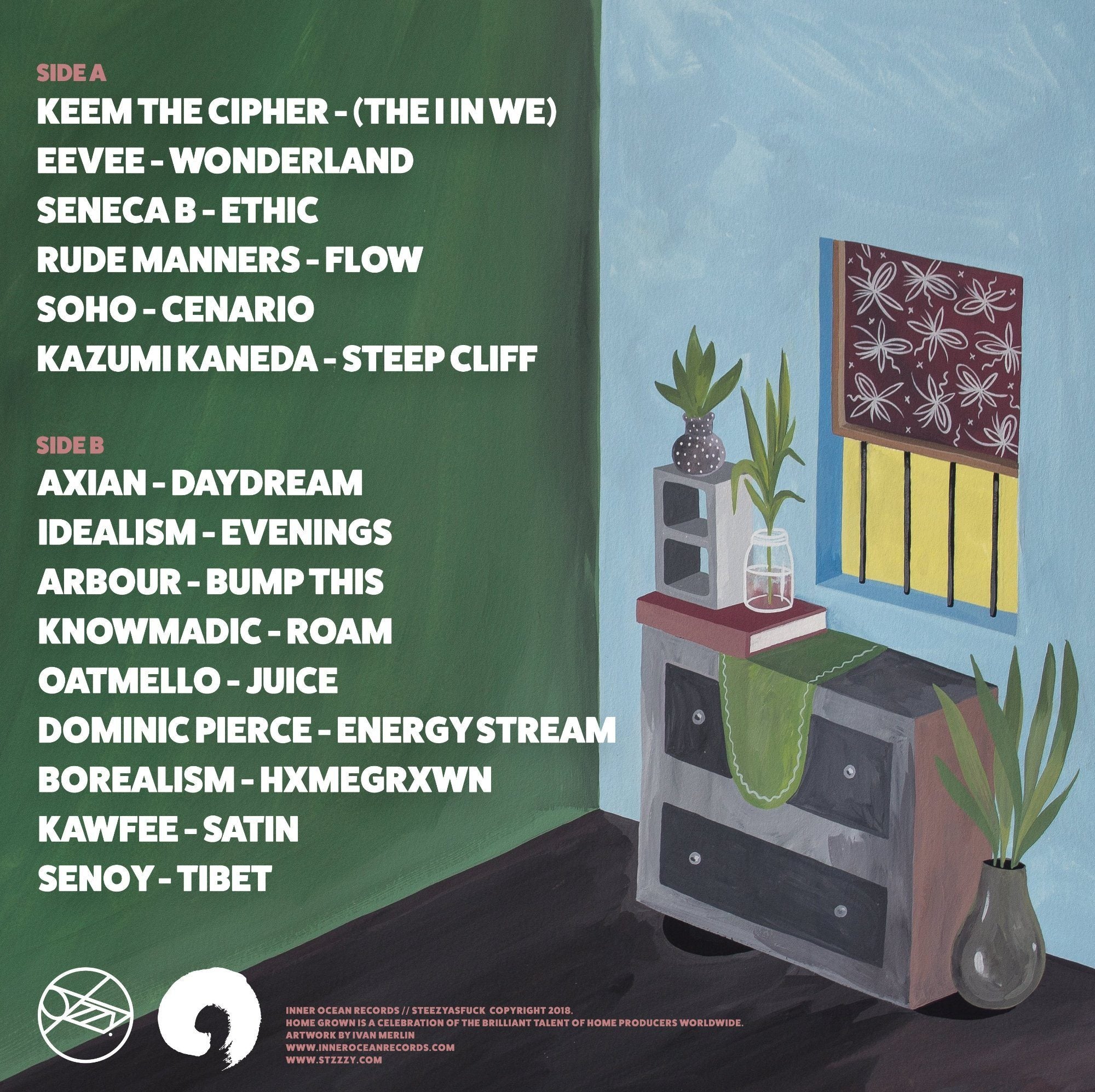 HOME GROWN Compilation – Inner Ocean Records HOME GROWN Compilation – Inner Ocean Records
