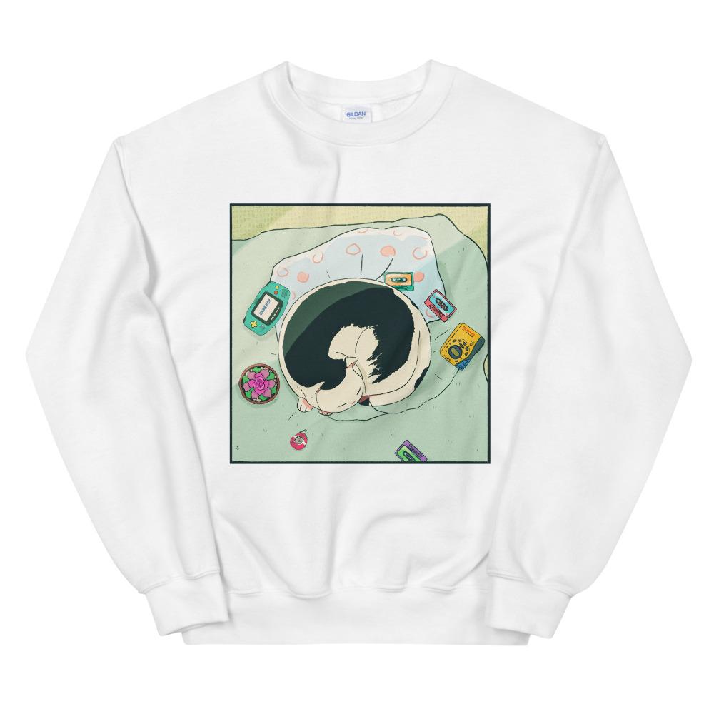 INNER OCEAN CAT Crewneck - Inner Ocean Records