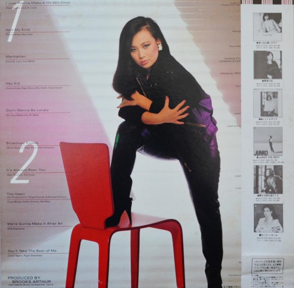 Junko Yagami - I Wanna Make A Hit Wit Choo (Japan Import) - Inner Ocean Records