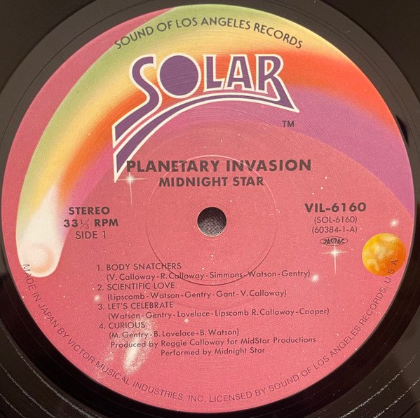 Midnight Star - Planetary Invasion (Japan Import) - Inner Ocean Records