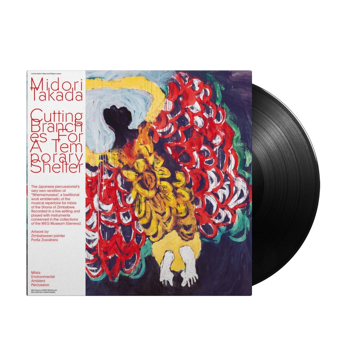 Midori Takada - Cutting Branches For A Temporary Shelter - Inner Ocean Records