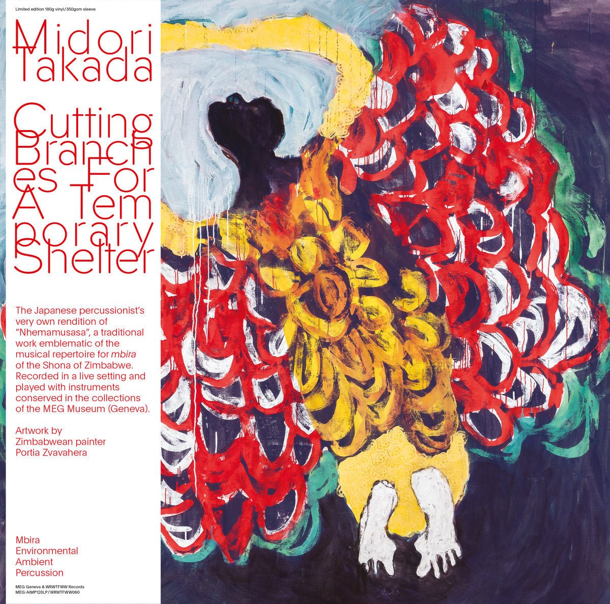 Midori Takada - Cutting Branches For A Temporary Shelter - Inner Ocean Records
