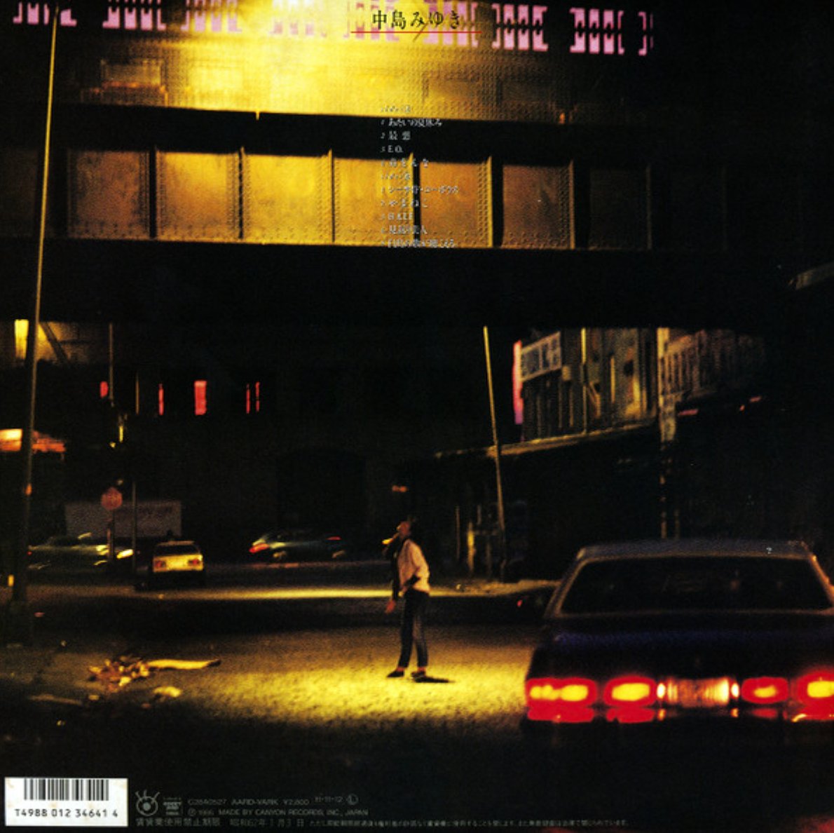 中島みゆき/36.5℃