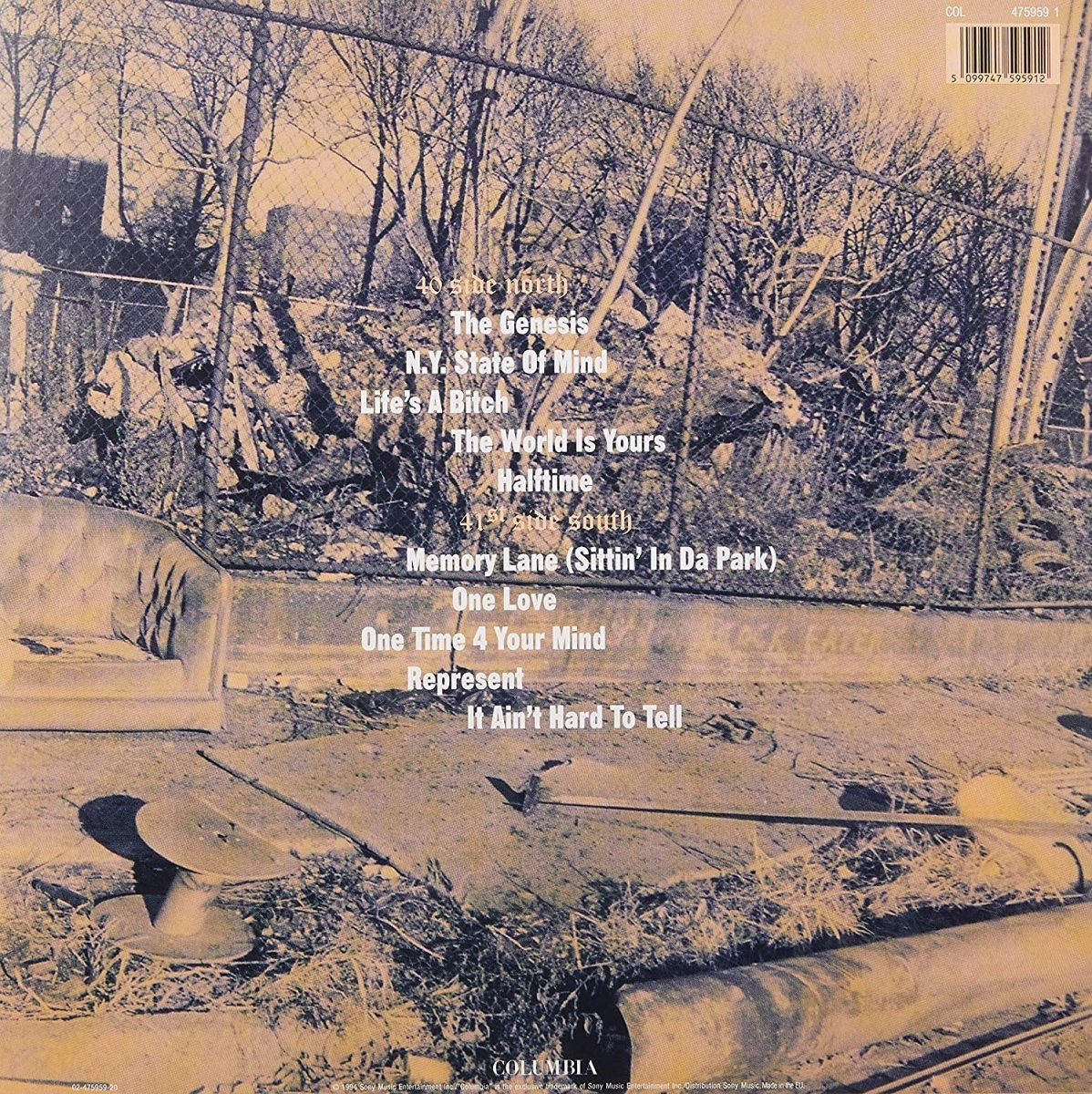 Nas - Illmatic - Inner Ocean Records