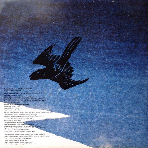 Ryuichi Sakamoto - Hidari Ude No Yume / Left Handed Dream (Japan Import) - Inner Ocean Records
