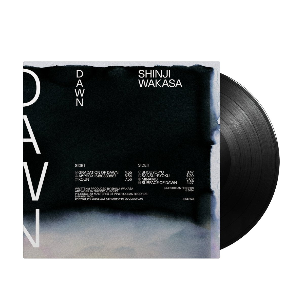 Shinji Wakasa - Dawn – Inner Ocean Records Shinji Wakasa - Dawn – Inner Ocean Records