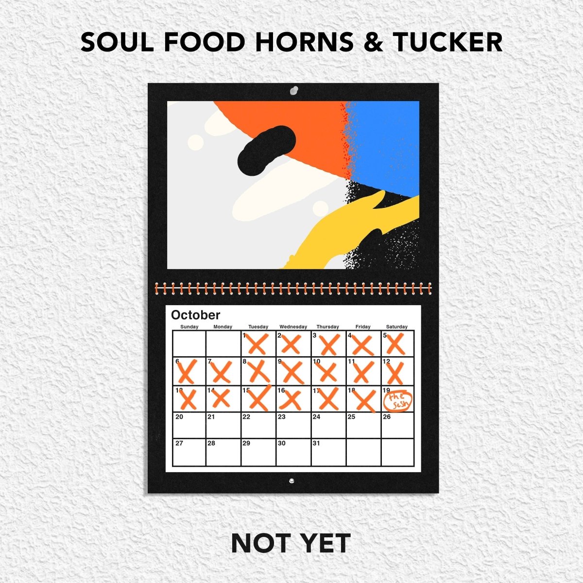Soul Food Horns & Tucker - Not Yet - Inner Ocean Records