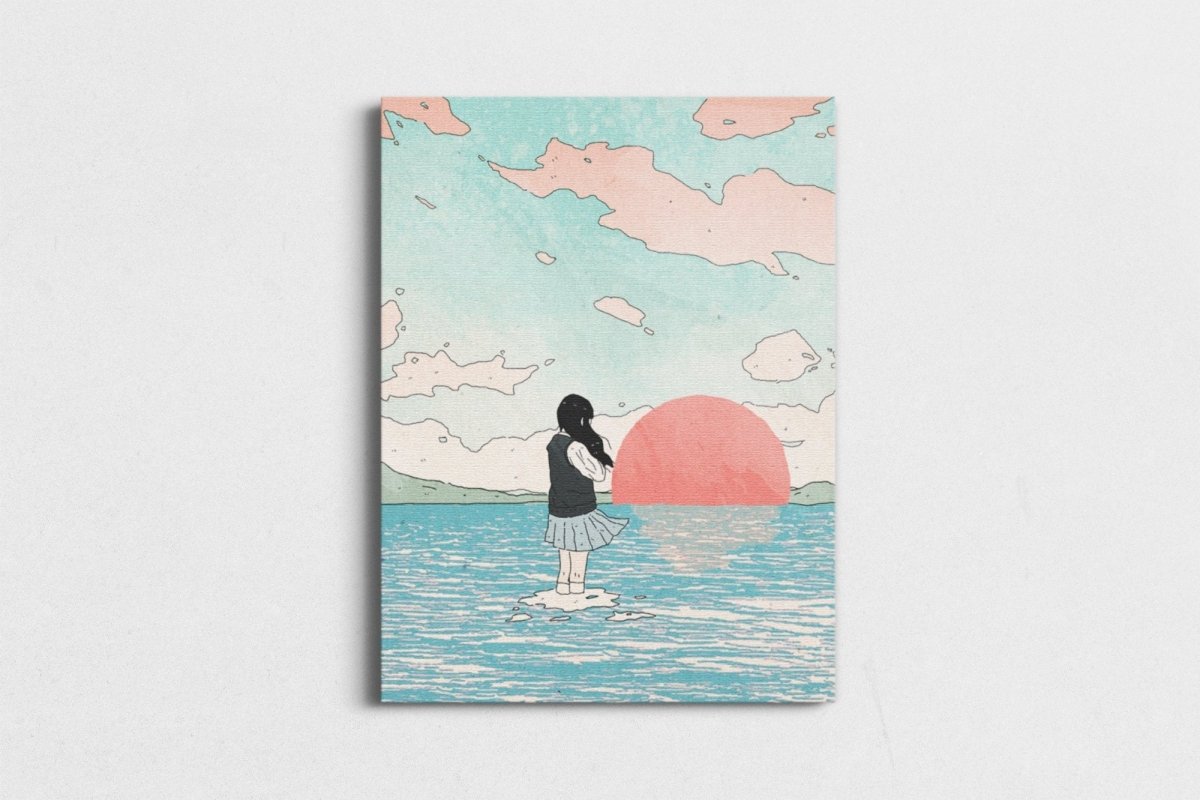 SUNSET ART PRINT - Inner Ocean Records