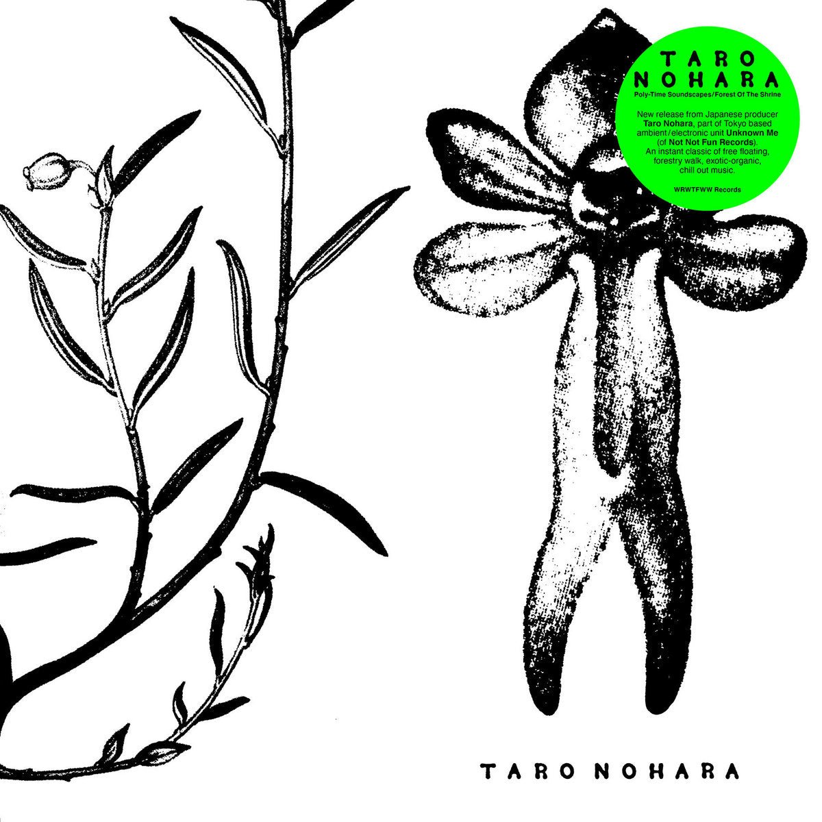 Taro Nohara - Poly-Time Soundscapes / Forest Of The Shrine - Inner Ocean Records