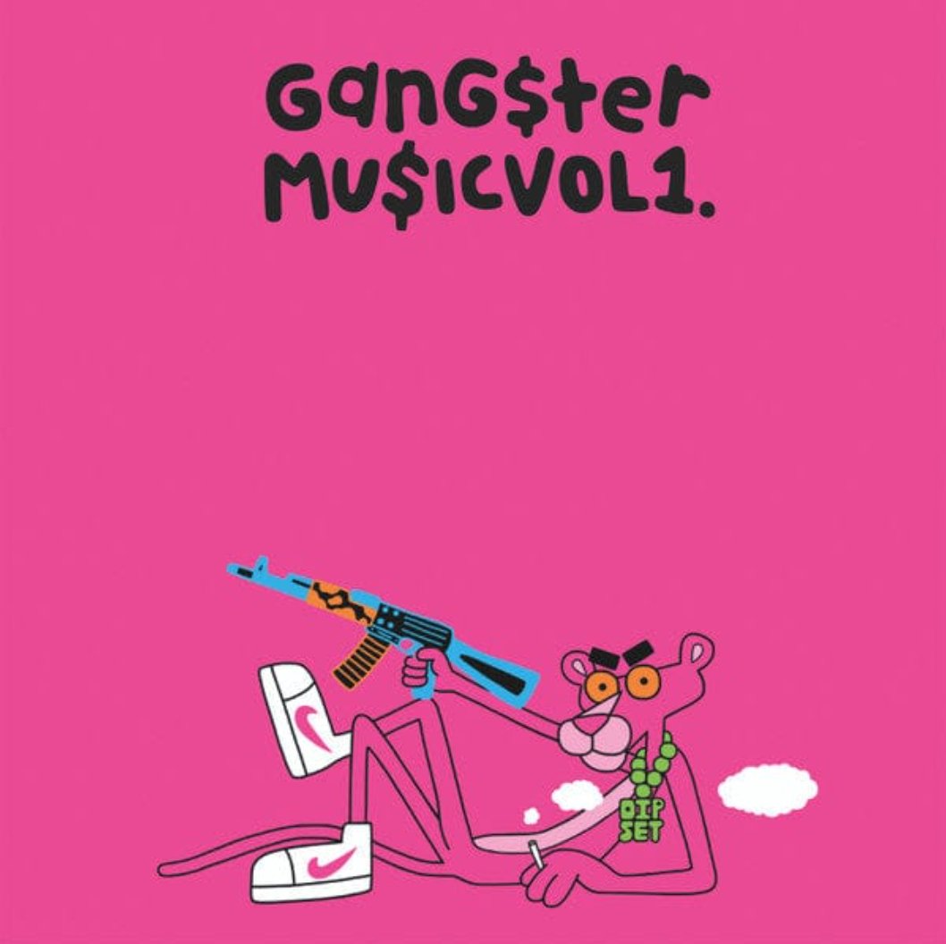 V/A - Gangster Music Vol. 1 (Orange Ice Cream Vinyl 2XLP) - Inner Ocean Records