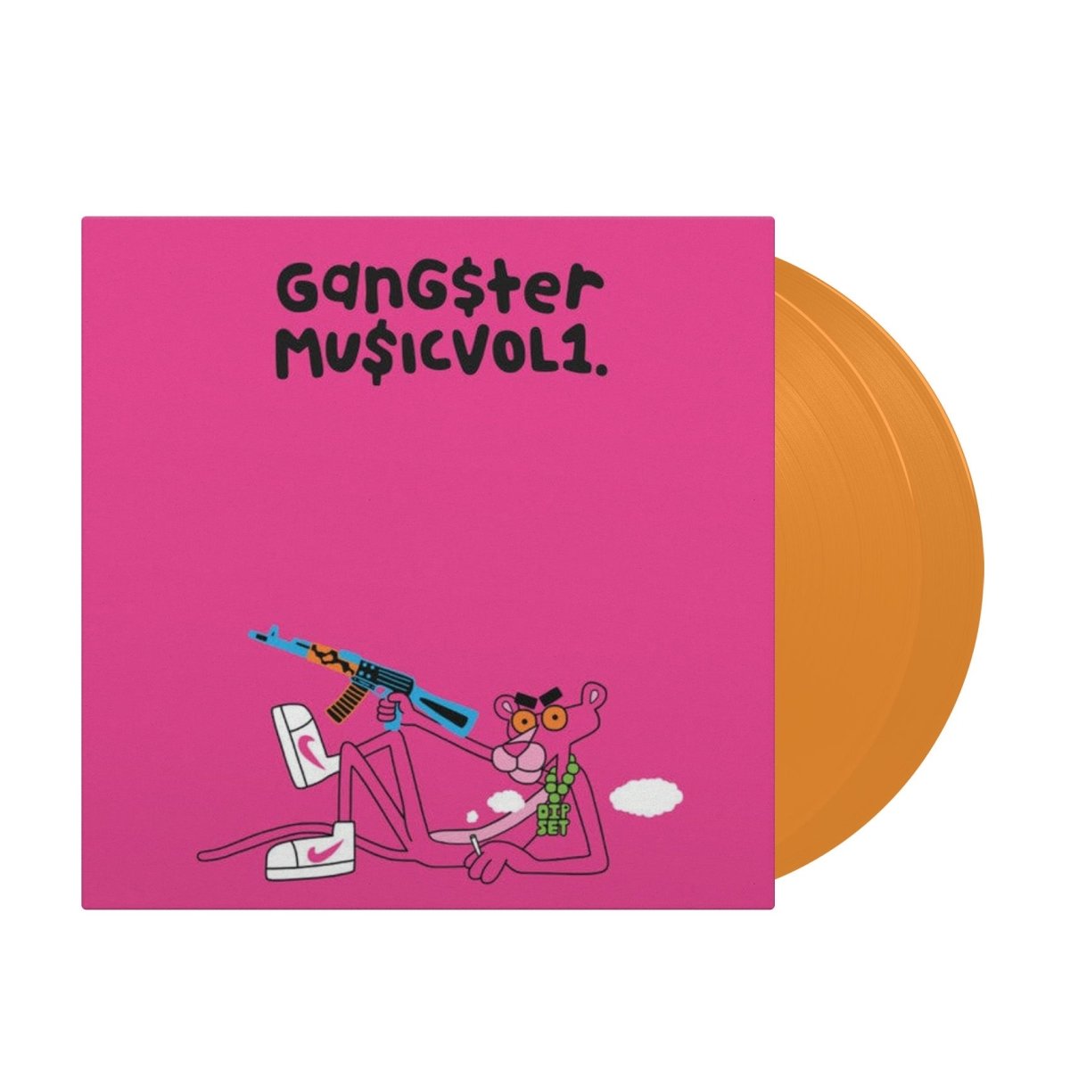 V/A - Gangster Music Vol. 1 (Orange Ice Cream Vinyl 2XLP) - Inner Ocean Records