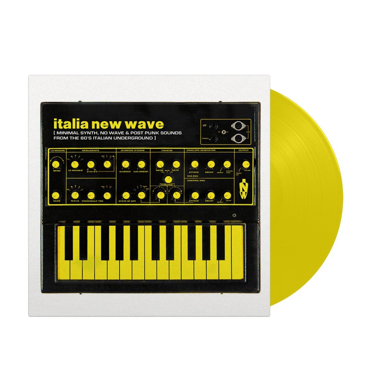 VA - Italia New Wave: Minimal Synth, No Wave, & Post Punk Sounds From The '80s Italian Underground - Inner Ocean Records