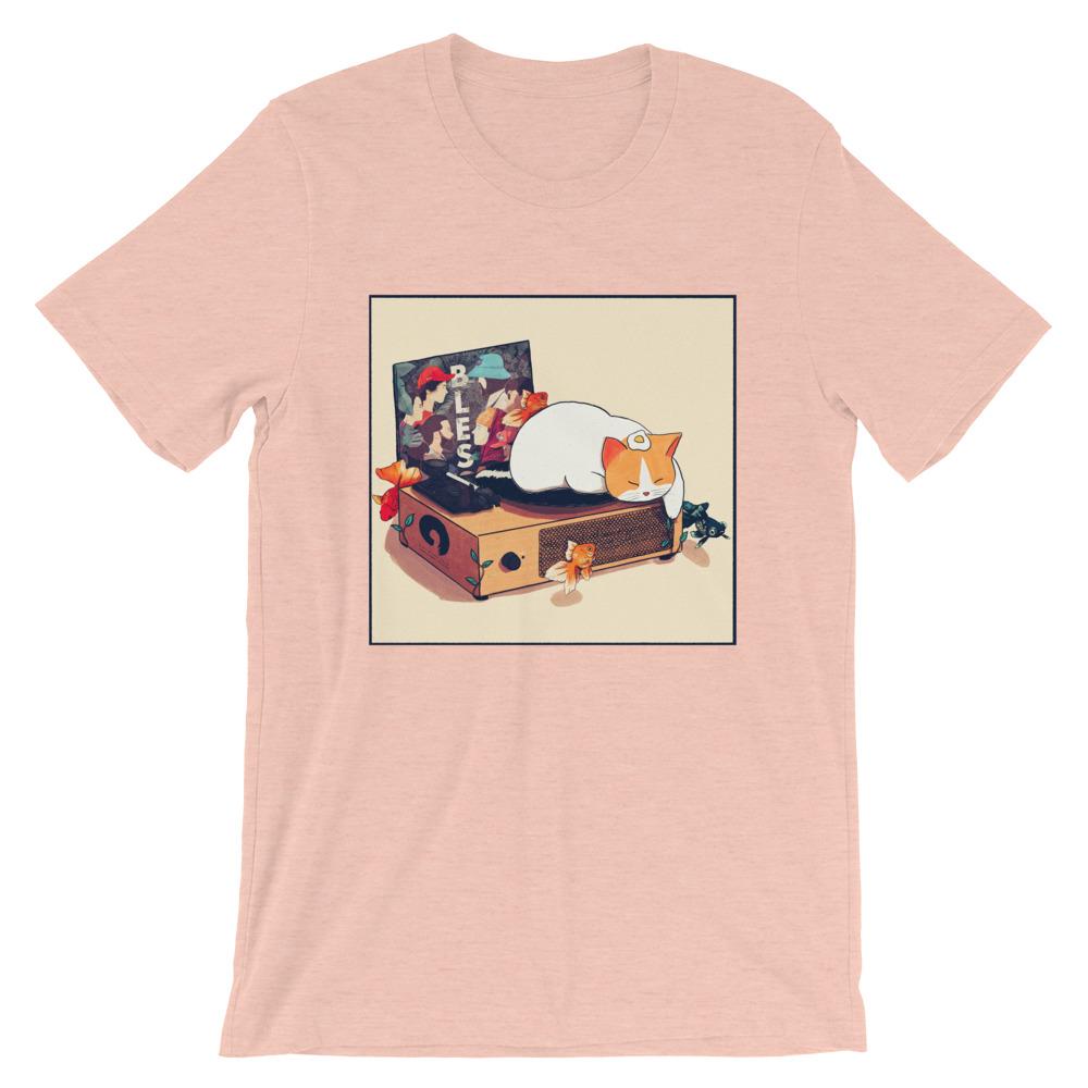 VINYL CAT TEE - Inner Ocean Records