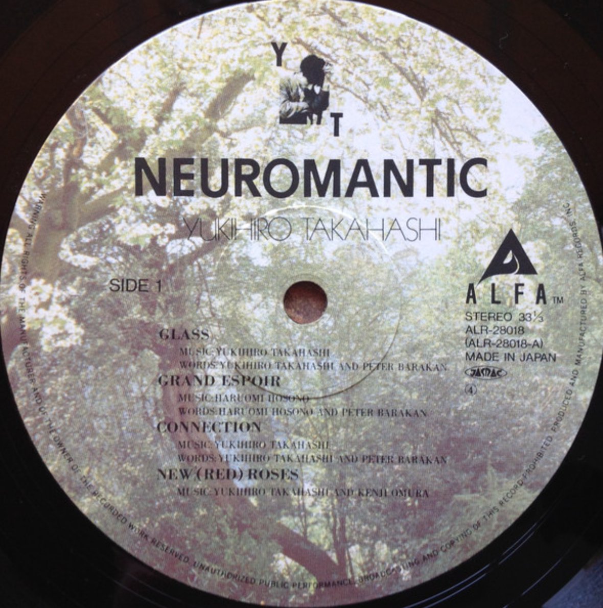 アート・デザイン・音楽 NEUROMANTIC Yukihiro Takahashi Yukihiro Takahashi - Neuromantic (Japan Import) – Inner Ocean Records